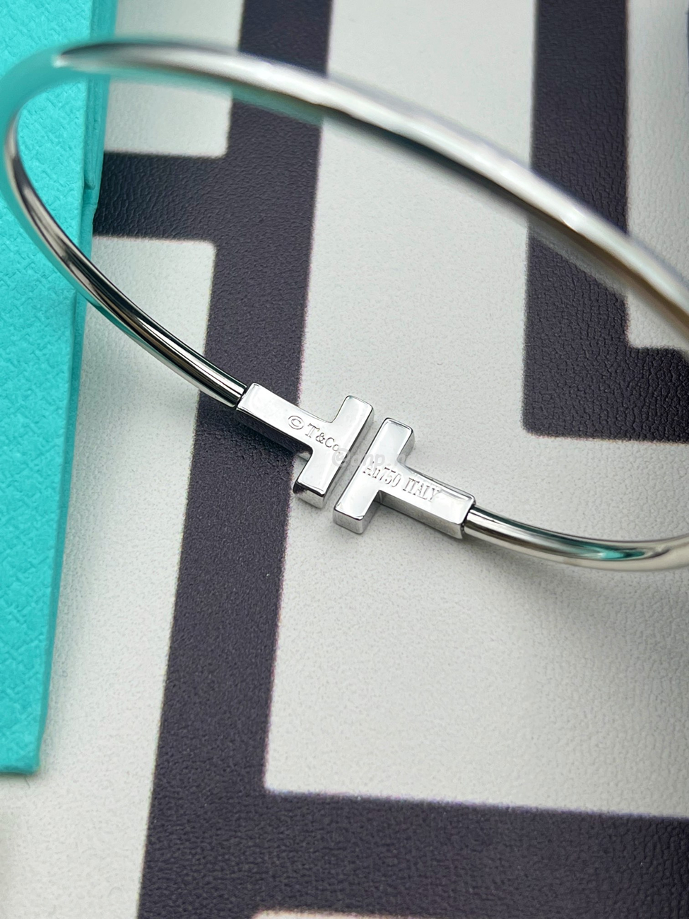 Tiffany Co 18k White Gold Bracelet (6) - www.newkick.vip